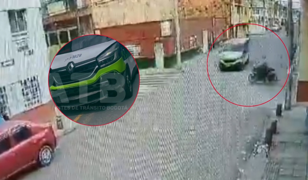 EN VIDEO: Motociclista murió tras ser arrollado por una patrulla de la Policía en Soacha 4 EN VIDEO: Motociclista murió tras ser arrollado por una patrulla de la Policía en Soacha Tras el choque, el motociclista se estrelló contra un poste y murió. Los hechos ocurrieron en el sector de León XIII (Soacha).