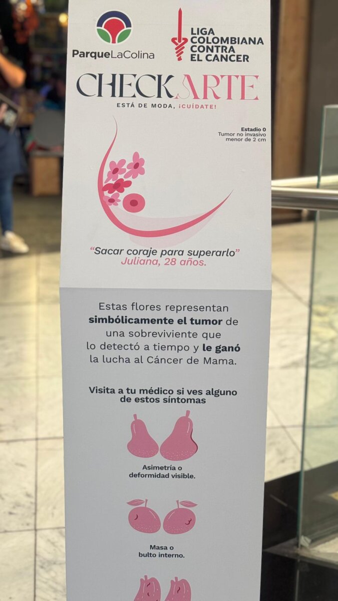 Esta es la exposición artística en Bogotá en honor a las sobrevivientes del cáncer de mama Esta iniciativa tiene como objetivo principal sensibilizar al público sobre la importancia de la detección temprana y el autoexamen, herramientas clave para salvar vidas.