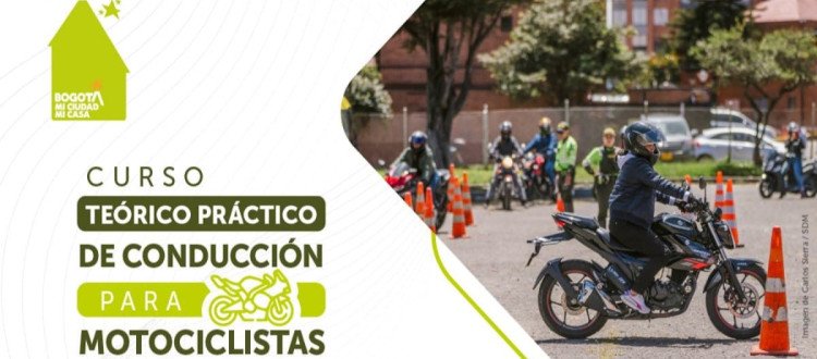 ¡Aproveche! La Secretaría de Movilidad ofrece curso gratuito de conducción para motociclistas 1 ¡Aproveche! La Secretaría de Movilidad ofrece curso gratuito de conducción para motociclistas Este sábado 19 de octubre se realizará un nuevo curso teórico-práctico para motociclistas. Lo mejor de todo es que es gratuito. Les contamos cómo inscribirse en la siguiente nota.
