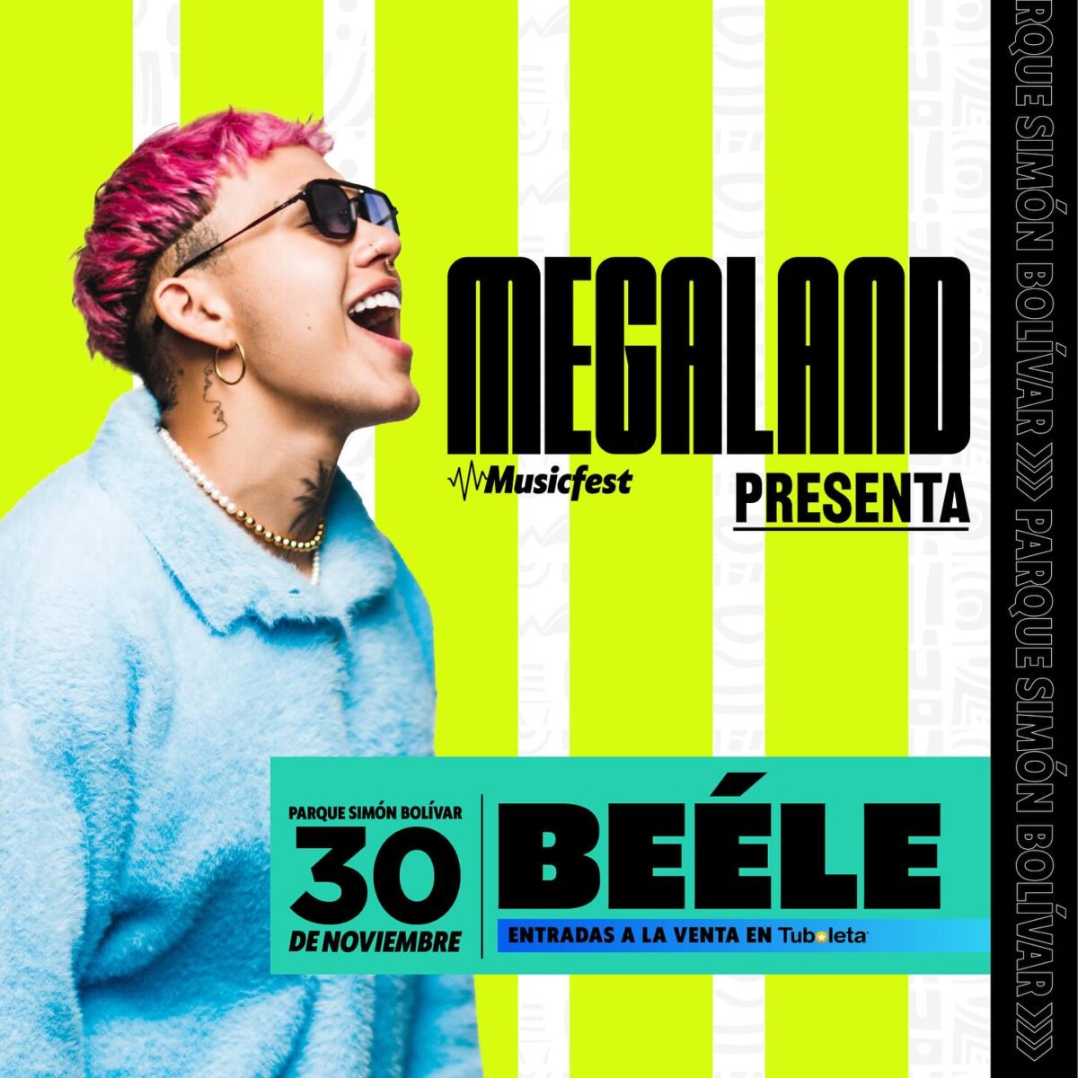 ¡Confirmado!: Mora y Beéle estarán en el Megaland Musicfest 1 ¡Confirmado!: Mora y Beéle estarán en el Megaland Musicfest El festival, que se llevará a cabo el 30 de noviembre en el Parque Simón Bolívar, ha reunido un cartel que no deja de sorprender.