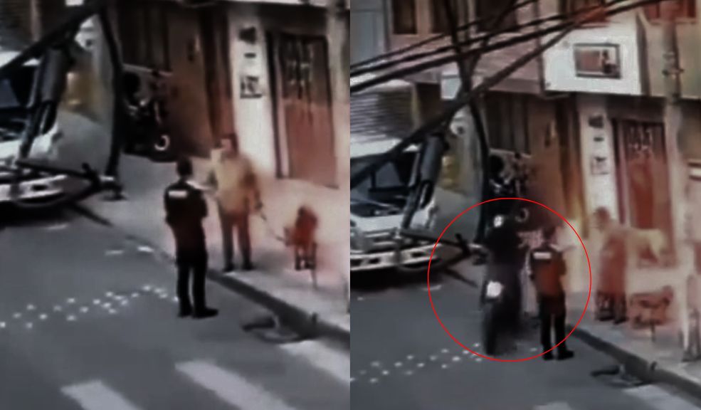 ¡Ni la Policía se salva! Ladrón le robó el celular a un patrullero en el sur de Bogotá En cámaras de seguridad quedó registrado el momento en el que un uniformado de la Policía fue víctima de la delincuencia.