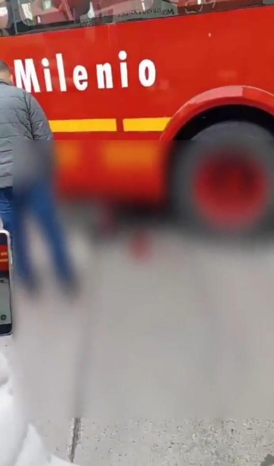 Accidente de tránsito en la avenida Caracas genera complicaciones de movilidad El accidente se presentó entre un peatón y un bus de TransMilenio.