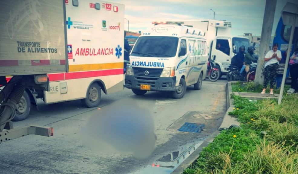 ÚLTIMA HORA: Fatal accidente de ciclista en la avenida Cali Un ciclista perdió la vida la mañana de este sábado en la avenida Cali con avenida Bosa.