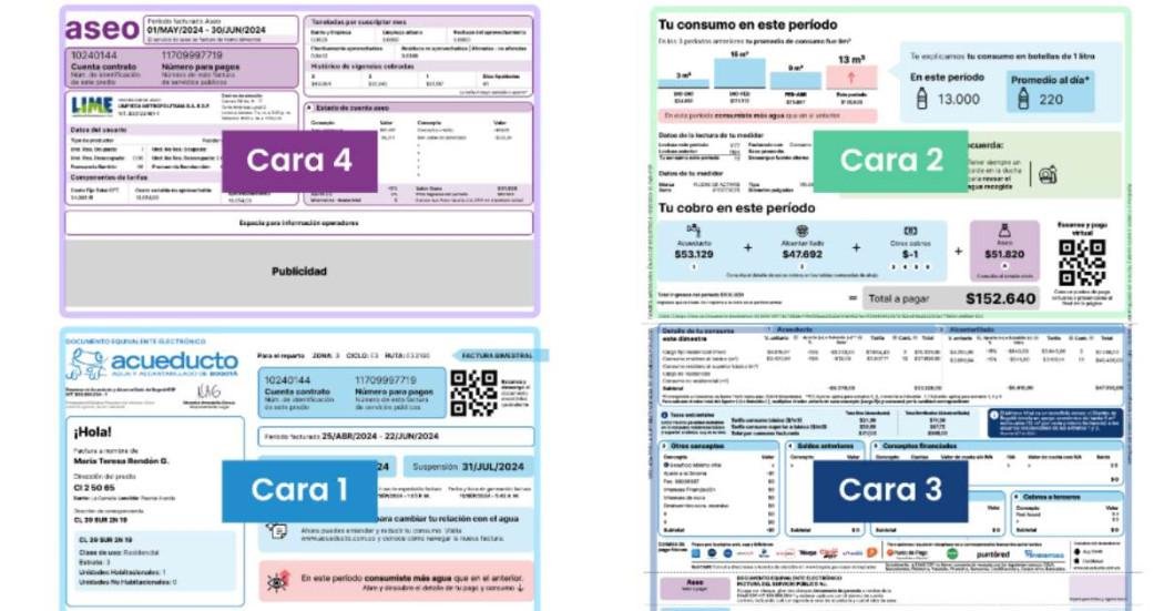 Hay cambios en el recibo del agua: ¿de qué se trata? 1 Hay cambios en el recibo del agua: ¿de qué se trata? Les contamos cuáles son las novedades que trae la factura del Acueducto y Alcantarillado de Bogotá.