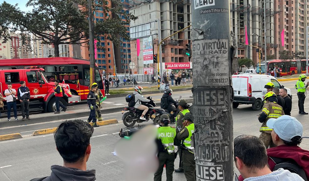 Motociclista murió en accidente con volqueta en la Autopista Sur Con este accidente, ya son cuatro los motociclistas fallecidos durante este 19 de diciembre.