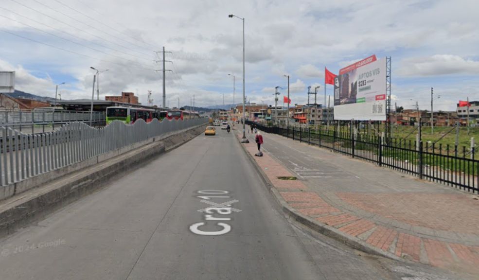 Peatón perdió la vida en grave accidente con bus en la carrera 10 El accidente se registró sobre las 10 de la noche de este sábado 30 de noviembre.