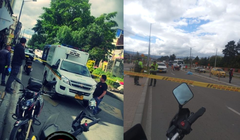 Dos motociclistas murieron en distintos accidentes de tránsito en Bogotá 7 Dos motociclistas murieron en distintos accidentes de tránsito en Bogotá Así fueron los dos accidentes de tránsito que cobraron la vida de dos motociclistas en diferentes puntos de la ciudad de Bogotá.