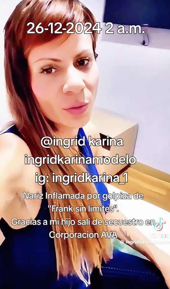 Exmodelo Ingrid Karina reapareció tras dejar centro de rehabilitación: esto dijo Ingrid Karina reapareció y, a través de una publicación en TikTok, comentó cómo se encontraba y mencionó que su hijo la había ayudado.