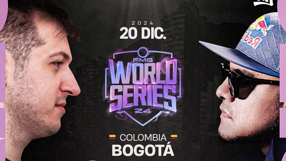 FMS, la serie mundial de batallas de rap, llega al Movistar Arena de Bogotá Este viernes 20 de diciembre, en el Movistar Arena de Bogotá, los 10 mejores freestylers de habla hispana se medirán la FMS World Series.
