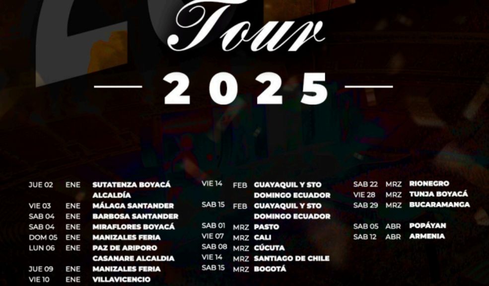 La cantina más grande de Colombia regresa en 2025 Eventos Sírvalo Pues trae en 2025 la gira más ambiciosa del país: La Cantina Más Grande de Colombia.