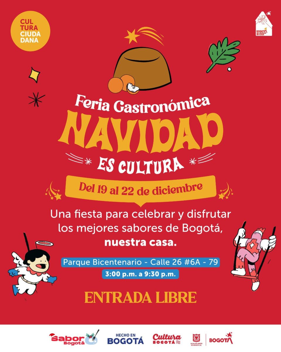 Llega a Bogotá la Feria Gastronómica de Navidad: conozca toda la información La Feria Gastronómica de Navidad 2024 llega a Bogotá con una oferta única para los amantes de la buena comida y las tradiciones navideñas.
