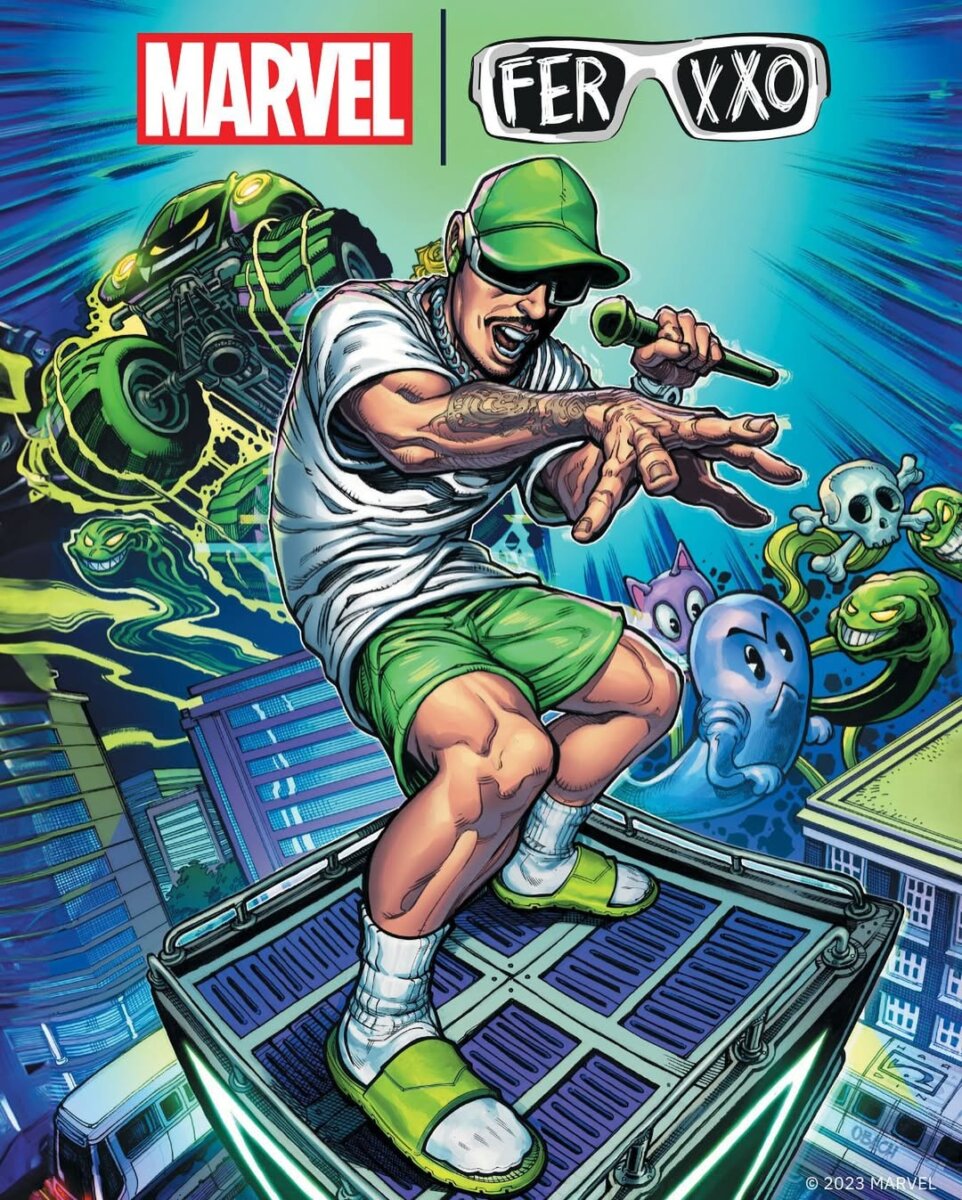 Llega el segundo cómic de Feid en colaboración con Marvel, ¿de qué trata? 1 Llega el segundo cómic de Feid en colaboración con Marvel, ¿de qué trata? La historia mezcla elementos de su vida con un enfoque de fantasía, lo que atrajo tanto a sus seguidores musicales como a los aficionados a los cómics.
