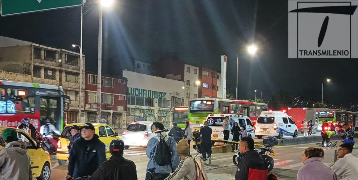 Accidente de tránsito cobró la vida de un ciclista en Antonio Nariño El accidente se registró entre una camioneta y un ciclista.