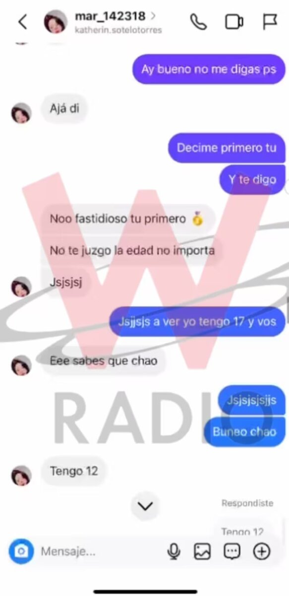 Revelan chats inéditos entre Juan Felipe Rincón y la menor: "Te le mides a todo" Continúan saliendo a la luz nuevos detalles sobre el caso de Juan Felipe Rincón.