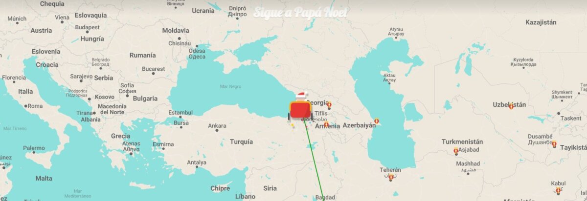 Siga el recorrido de Papá Noel país por país en tiempo real con este mapa virtual 1 Siga el recorrido de Papá Noel país por país en tiempo real con este mapa virtual El 24 de diciembre es un día lleno de emoción y magia para miles de personas en todo el mundo, y especialmente para los más pequeños, que esperan con ansias la llegada de Papá Noel.