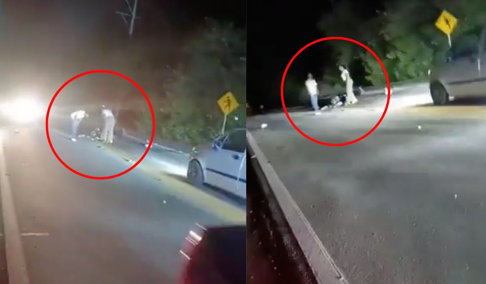 2 motociclistas murieron en grave accidente en la vía Bogotá - Girardot Una pareja de esposos falleció en un trágico accidente de tránsito en la vía Bogotá - Girardot. El autor del siniestro se habría dado a la fuga.