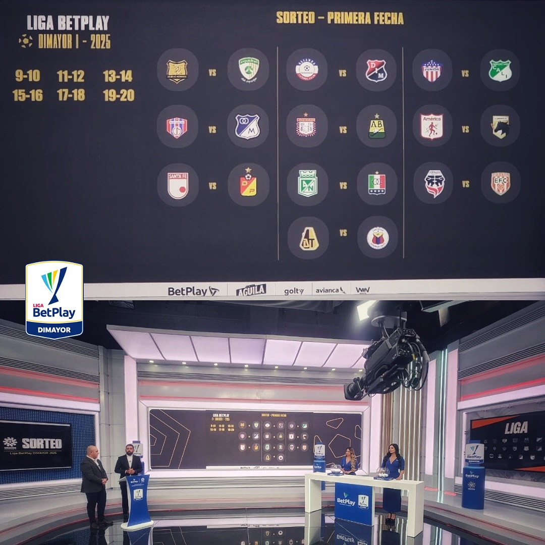 Así quedó el calendario de partidos de la Liga BetPlay I-2025 1 Así quedó el calendario de partidos de la Liga BetPlay I-2025 La liga BetPlay mantendrá su estructura tradicional de 20 fechas en la fase "todos contra todos", incluyendo la fecha de clásicos a mitad del calendario.