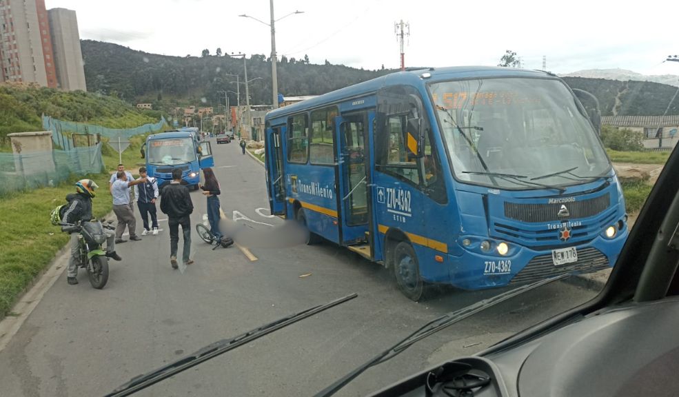 ÚLTIMA HORA: Accidente deja un muerto en San Cristóbal En el accidente estuvo involucrado un bus y un peatón.