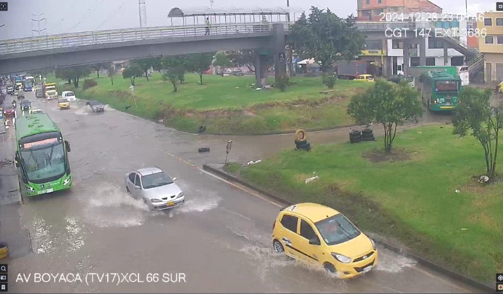 Movilidad en Bogotá 3 de enero: lluvias generan inundaciones en varias vías 8 Movilidad en Bogotá 3 de enero: lluvias generan inundaciones en varias vías Conozca el estado de la vías en Bogotá este viernes 3 de enero. Se presentan fuertes lluvias en distintas partes de la ciudad.