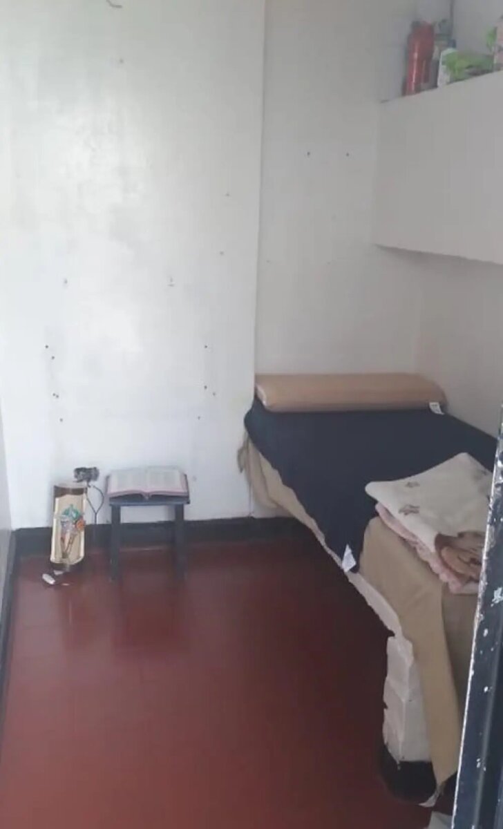 Imágenes de la celda donde estará recluida Epa Colombia 1 Imágenes de la celda donde estará recluida Epa Colombia