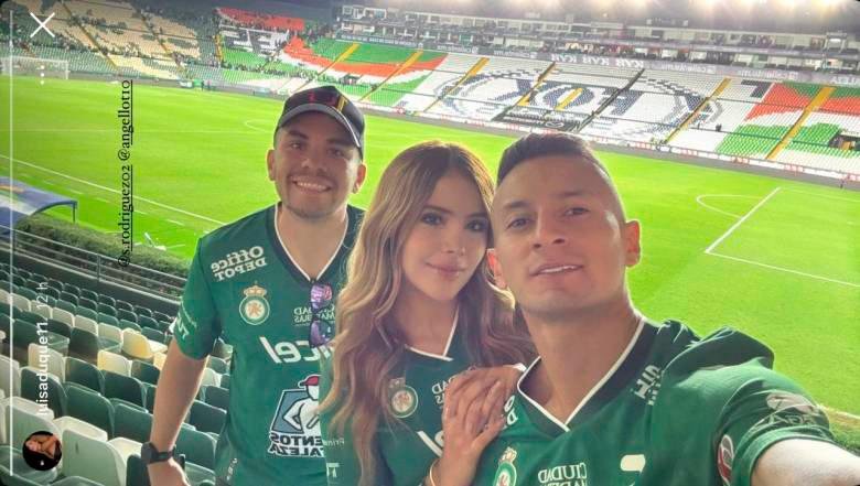 Ella es Luisa Duque, la nueva novia de James Rodríguez 1 Ella es Luisa Duque, la nueva novia de James Rodríguez Tras anotar su primer gol con el Club León, James celebró con un cariñoso beso a esta joven modelo.