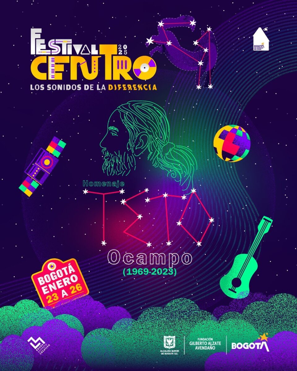 Estos son los artistas invitados al Festival Centro en Bogotá