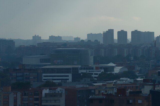 Calidad del aire en Bogotá se ha visto afectada por incendios regionales