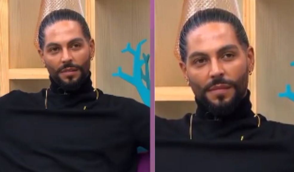 Así reaccionó Marlon Solórzano al ver imágenes de Karina con poca ropa En el programa 'Buen Día Colombia' le mostraron a Marlon las imágenes de Karina mostrando de más.