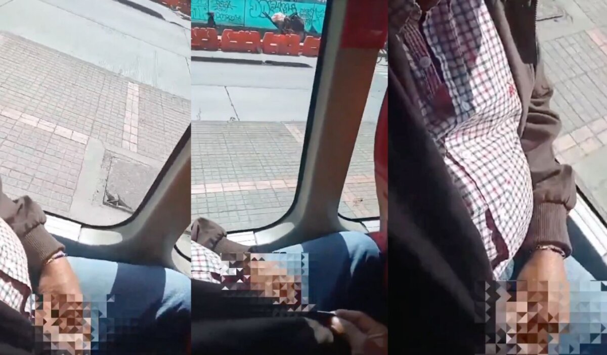 EN VIDEO: Usuaria de TransMilenio grabó a hombre que se estaba tocando a su lado TransMilenio se pronunció sobre el indignante video que circula en redes sociales.