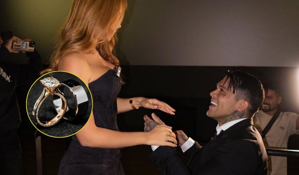 Esta sería la millonada que habría costado el anillo de compromiso que Yeferson Cossio le dio a su novia Yeferson Cossio sorprendió a su novia con una propuesta de película en una sala de cine privada. Pero lo que más llamó la atención fue el lujoso anillo.