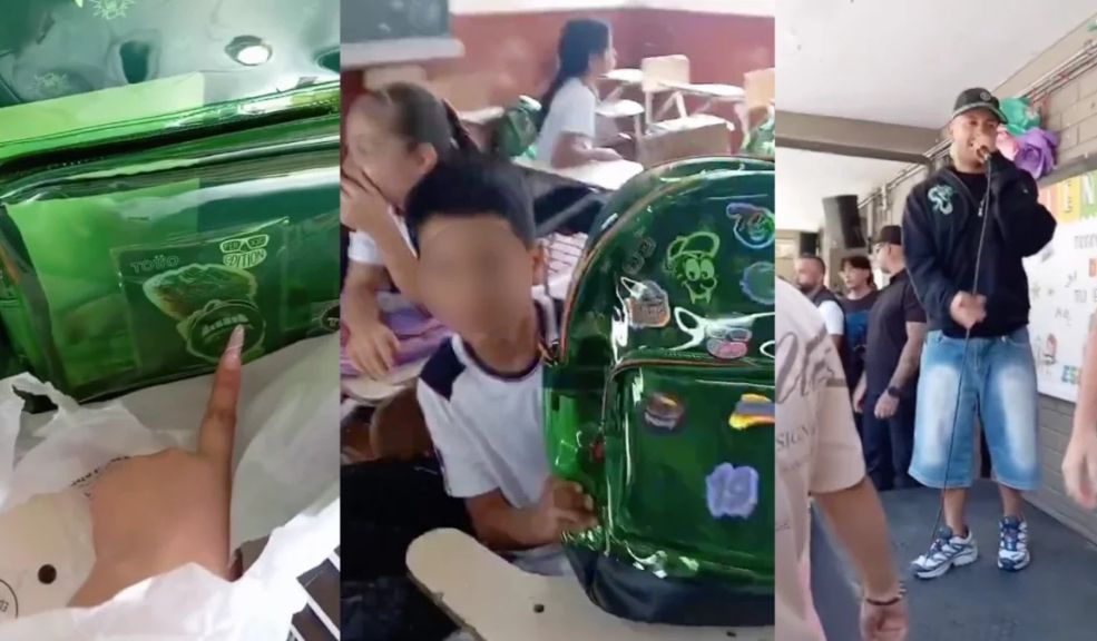 Feid sorprendió a niños de un colegio en Colombia con visita y regalos para su inicio de clases Con su característico estilo y espontaneidad, el artista paisa pidió a los estudiantes que hicieran fila para recibir su regalo y les reiteró la importancia de seguir estudiando y disfrutando del colegio.