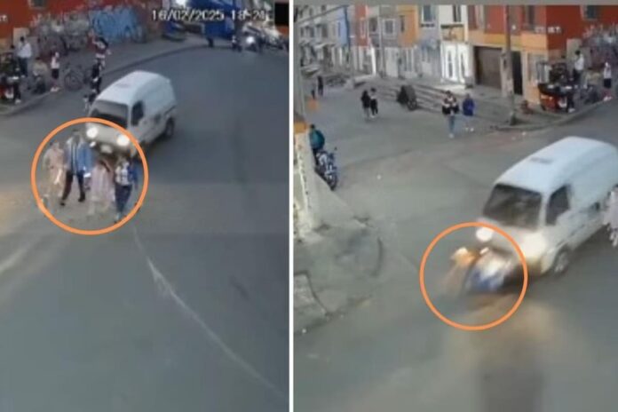 Mujer sin licencia atropelló a un padre y su hija mientras aprendía a conducir Un hombre y su pequeña hija caminaban por la vía cuando un vehículo tipo carry, conducido por una joven en plena práctica de manejo, los embistió violentamente.