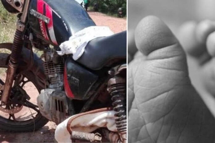 Bebé de 5 meses falleció al enredarse su cobija en la llanta de una motocicleta La menor viajaba con sus padres cuando un descuido provocó un desenlace fatal en plena vía.