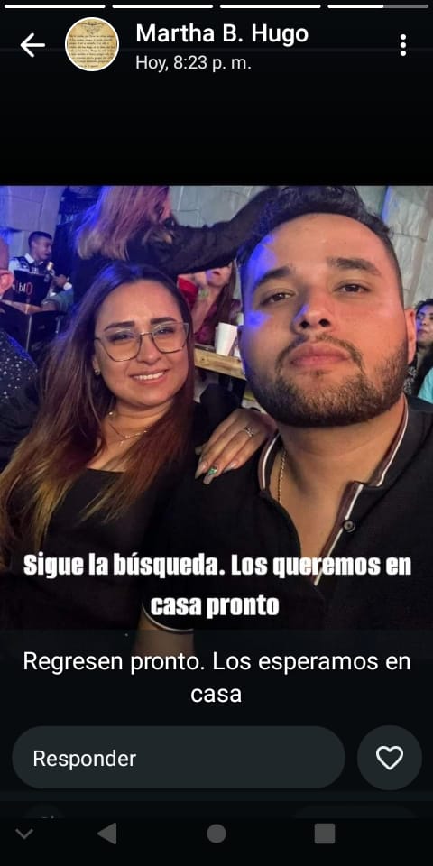 Van 4 meses de la desaparición de 3 personas que salieron a cerrar un negocio en San Andresito San José Han pasado cuatro meses desde la desaparición de Juan Diego Orjuela (28 años); su esposa, Jenny Buitrago Castiblanco (32 años); y su tío, Hugo Morales Vargas (56 años) en la ciudad de Bogotá, luego de salir a cerrar un negocio en San Andresito San José. Sus familiares claman a las autoridades que agilicen la investigación y piden a sus captores que los regresen sanos y salvos.