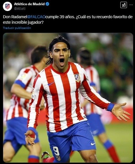 Falcao está de cumpleaños y el mundo del fútbol se lo hizo saber 1 Falcao está de cumpleaños y el mundo del fútbol se lo hizo saber Los 39 años de Falcao García no pasaron desapercibidos. Cuentas oficiales en el mundo y equipos de fútbol por donde el 'Tigre' pasó, le hicieron un respectivo homenaje.