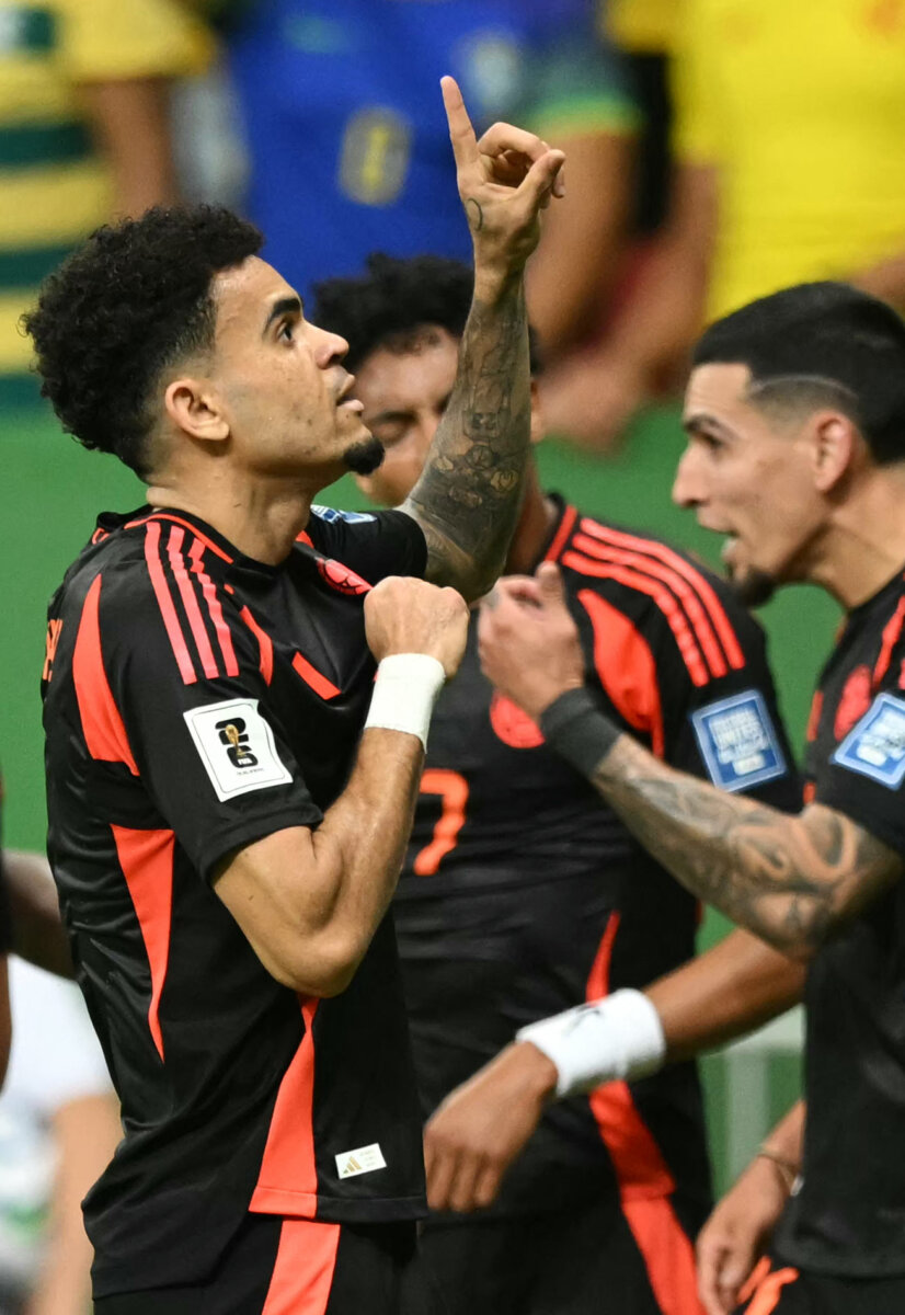 Así está el panorama de las Eliminatorias: ¿Cómo va Colombia? 5 El gol ante Brasil fue la octava anotación de Luis Díaz por Eliminatorias.