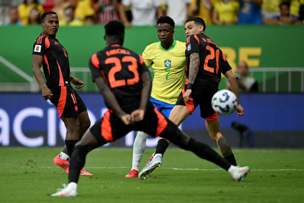 Así está el panorama de las Eliminatorias: ¿Cómo va Colombia? 4 5 goles y 5 asistencias registra Vinicius en 37 partidos con Brasil.