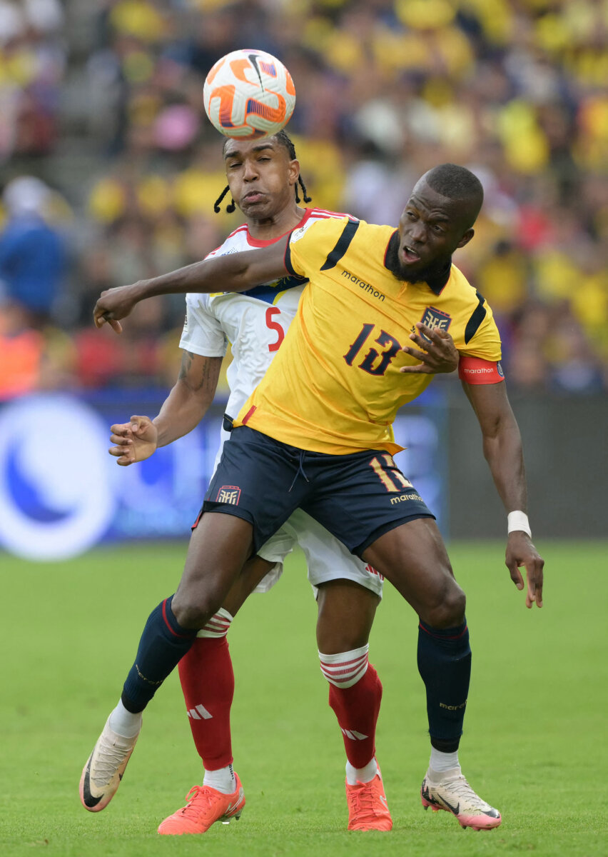 Así está el panorama de las Eliminatorias: ¿Cómo va Colombia? 7 Enner Valencia llegó a 45 goles con la Selección de Ecuador.