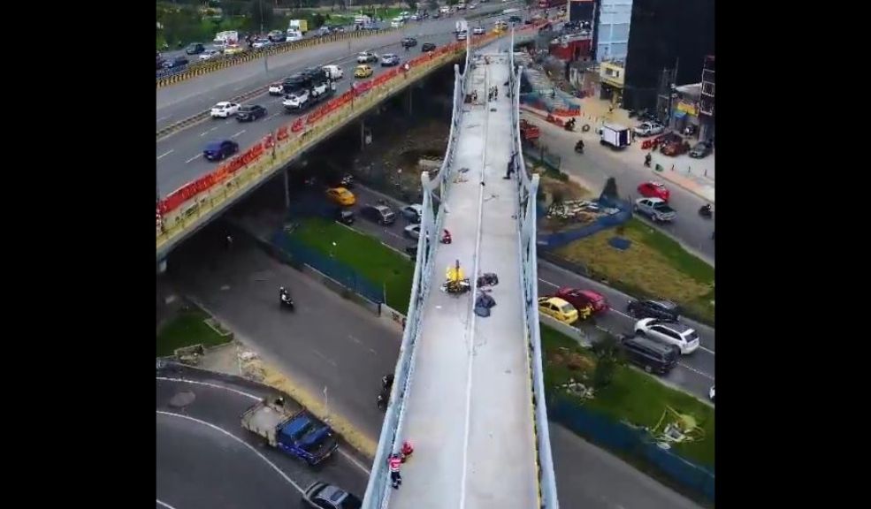 Bogotá se mueve: nuevo ciclopuente que transformará a la ciudad 1 ciclopuente