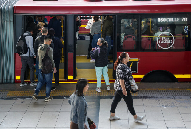 Anuncian cierre temporal de estación de Transmilenio Tercer Milenio por obras del Metro