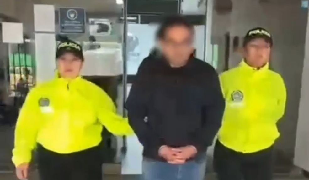 Momento de la captura del profesor