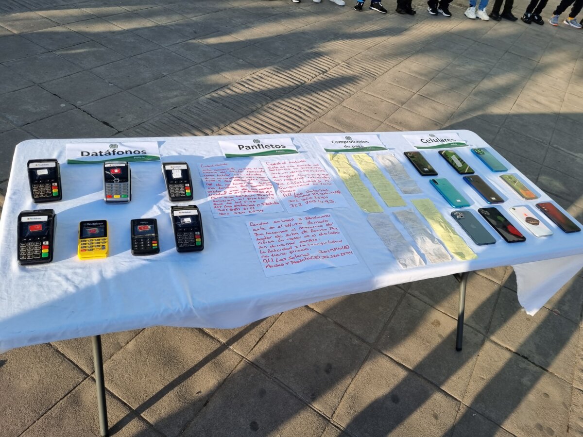 Capturan a siete extorsionistas que operaban en Bogotá y Soacha 1 Capturan a siete extorsionistas que operaban en Bogotá y Soacha