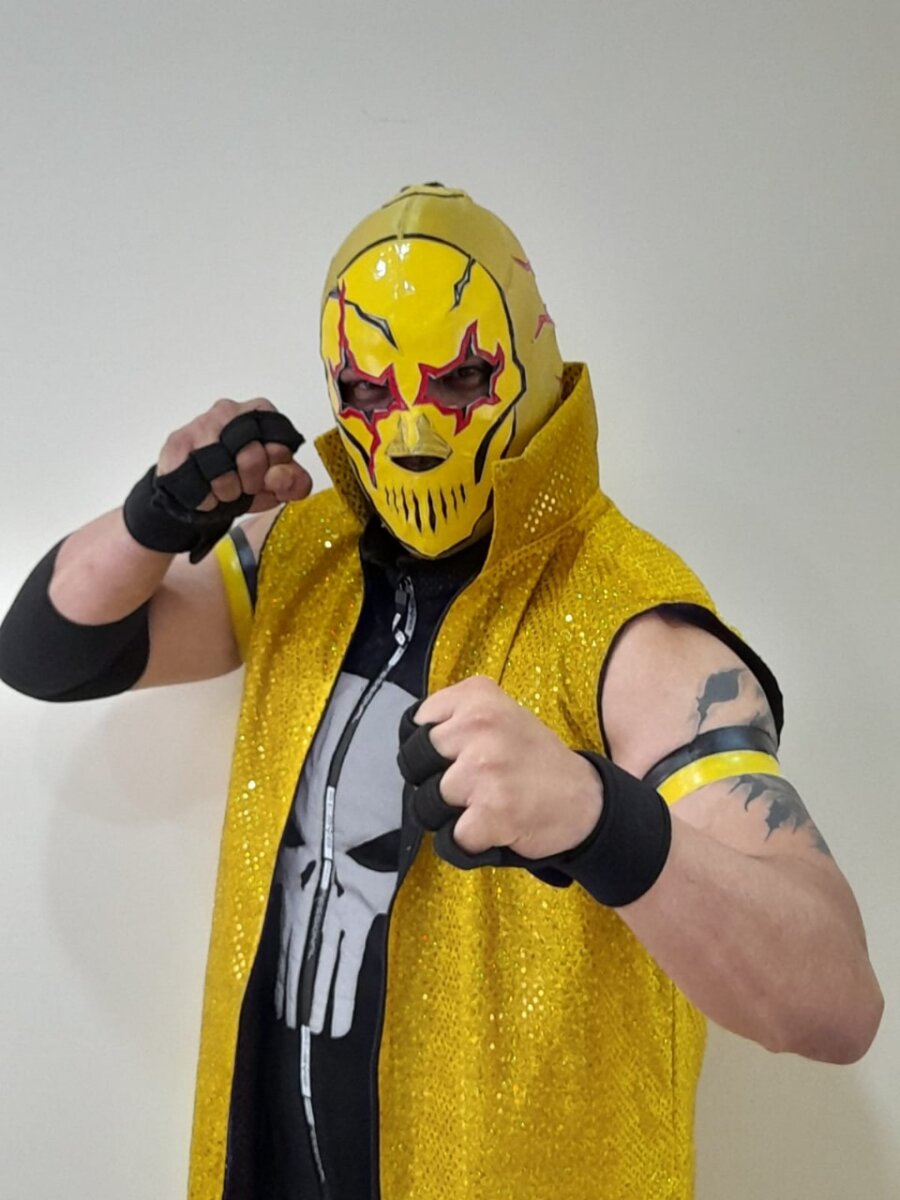 La rudeza y dominar a sus rivales sobre el ring, es lo que caracteriza a El Castigador en la competencia. 