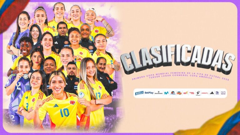 Colombia hace historia en el futsal femenino: logró clasificarse para el Mundial de la disciplina