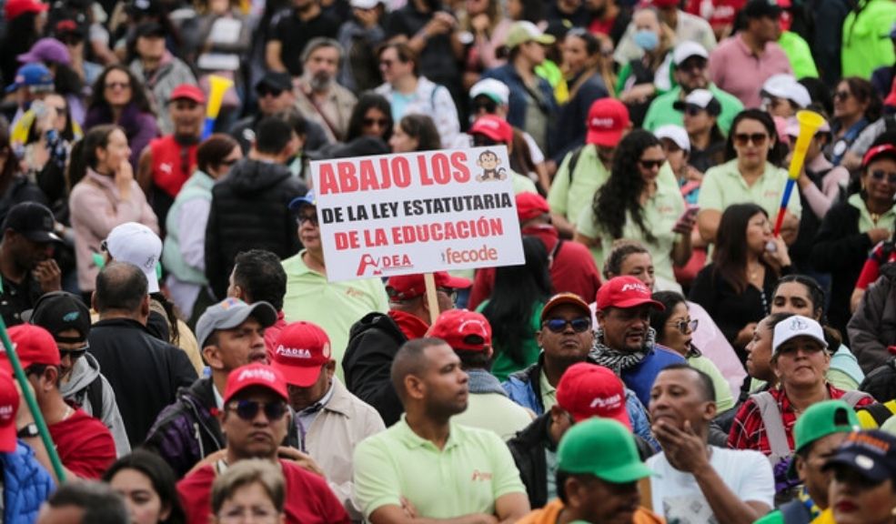 Nueva jornada de manifestaciones de Fecode: aquí los puntos de concentración