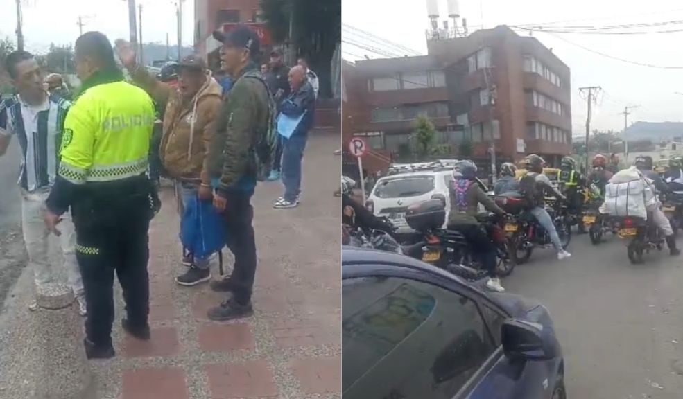 Riña entre conductores en Bogotá habría terminado en disparos; uno resultó herido Riña entre un taxista y un conductor en Bogotá por poco termina en una tragedia, pues uno de ellos habría usado un arma de fuego.