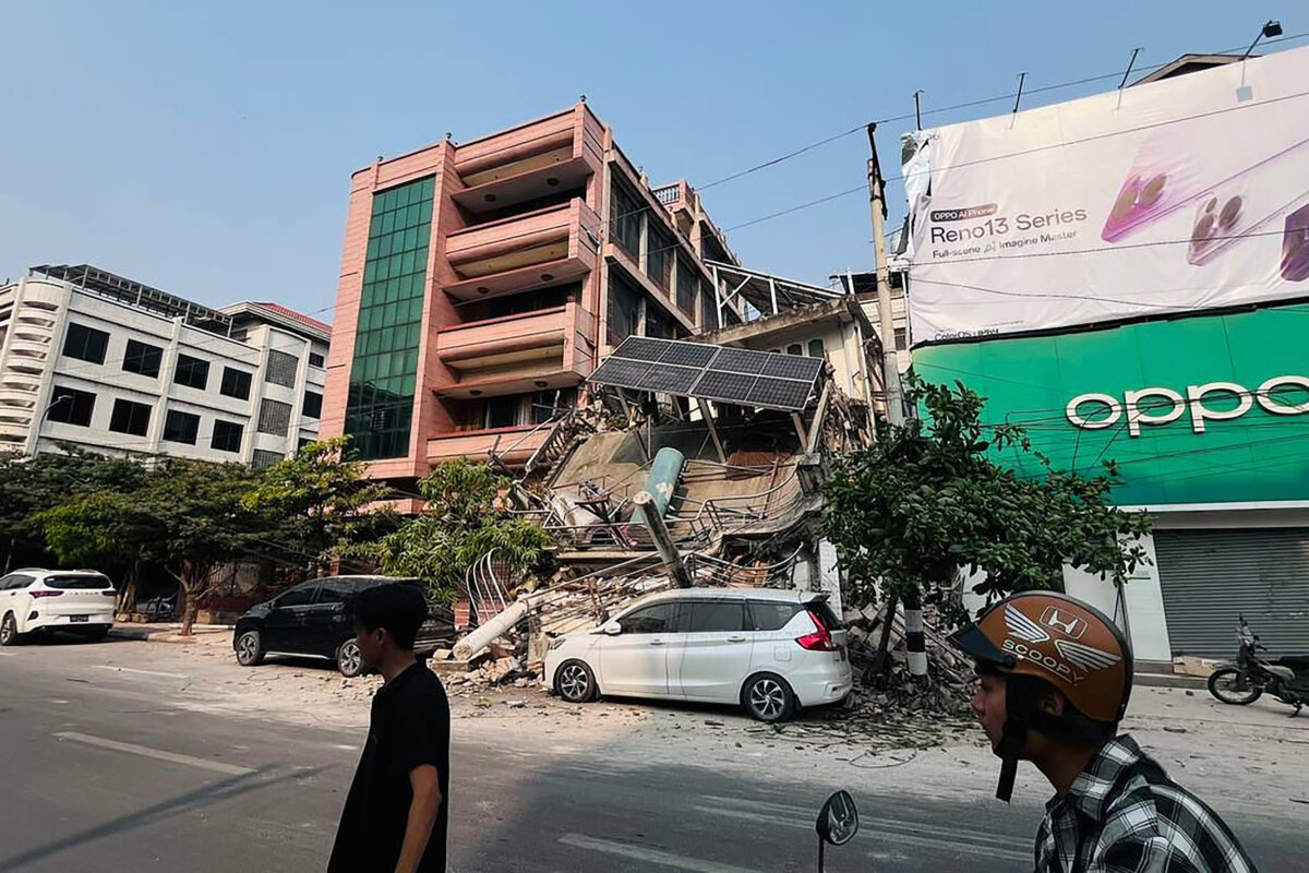 Terremoto sacude a Tailandia y Birmania: hay reporte de muertos 2 Terremoto sacude a Tailandia y Birmania: hay reporte de muertos El devastador terremoto de magnitud 7,7 que golpeó este viernes Birmania dejó al menos 20 muertos y en la vecina Tailandia tres personas fallecieron por el derrumbe de un rascacielos.