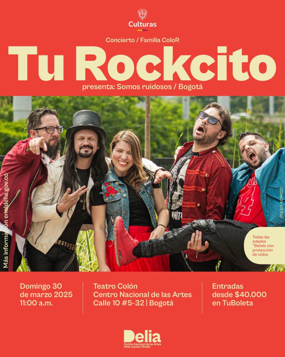 Tu Rockcito llevará su energía al Teatro Colón con ‘Somos Ruidosos’