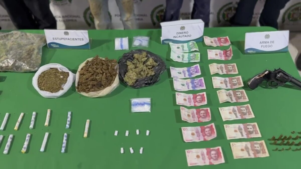 Capturan a 3 peligrosos expendedores de drogas en Soacha