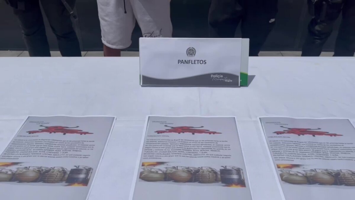 Cayeron 2 extorsionadores que simulaban pertenecer a la banda criminal 'Los Satanás'